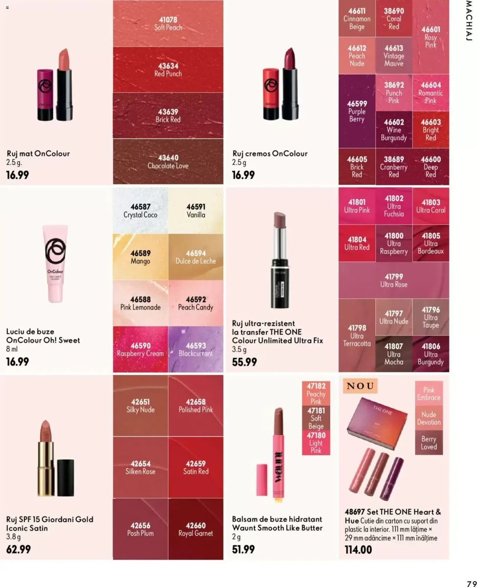 Catalog Oriflame, pagina 79 din 172