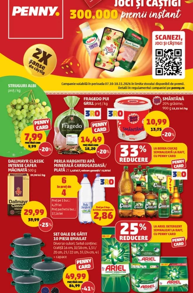 Coperta catalogului Penny, valabil 7–13 octombrie 2026