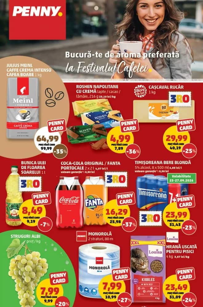 Coperta catalogului Penny, valabil 23–29 septembrie 2026