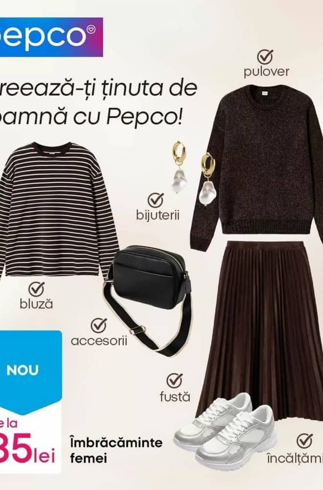 Coperta catalogului Pepco, valabil 15–29 septembrie 2026