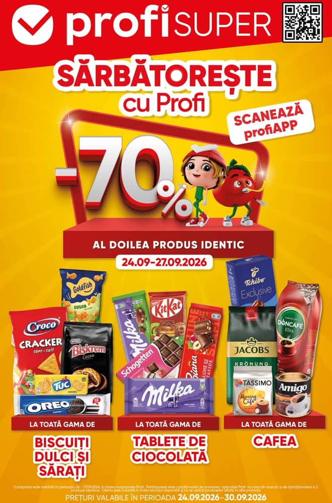 Coperta catalogului Profi, valabil 24–30 septembrie 2026