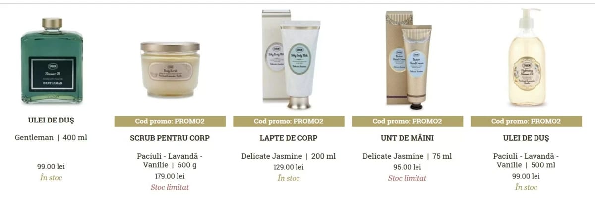 Catalog Sabon, pagina 1 din 1