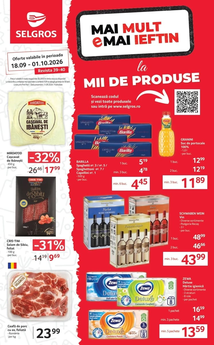 Catalog Selgros, pagina 1 din 20