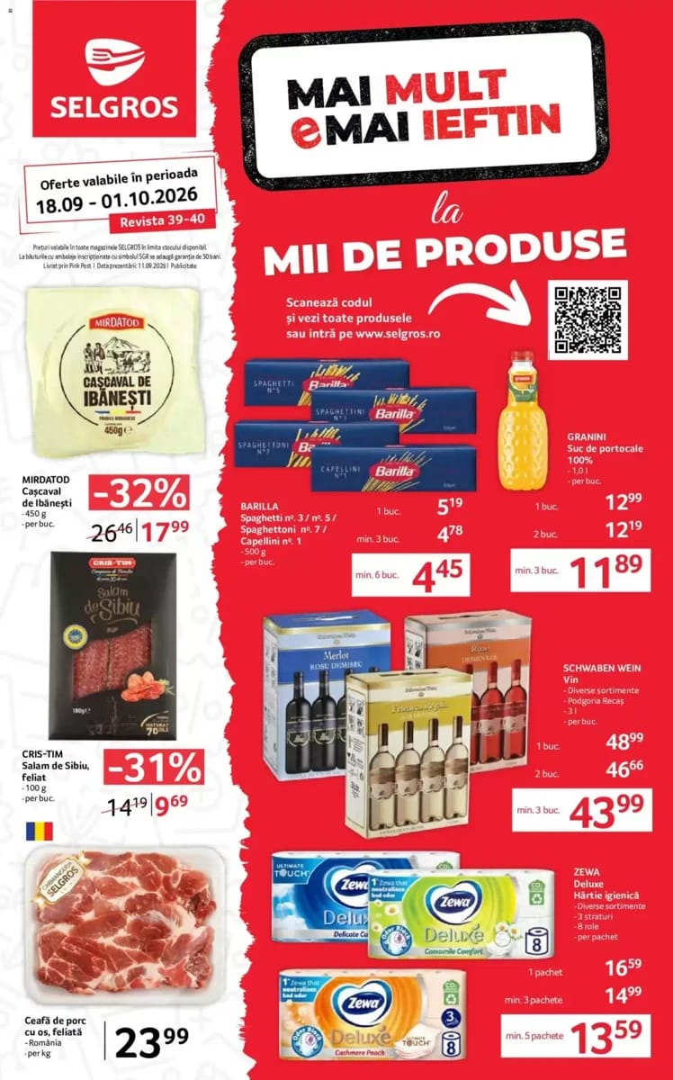 Catalog Selgros, pagina 1 din 29