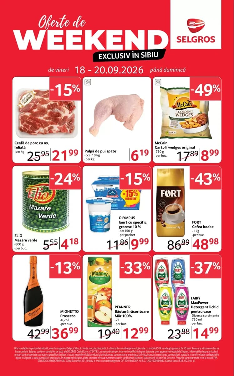 Catalog Selgros, pagina 1 din 1