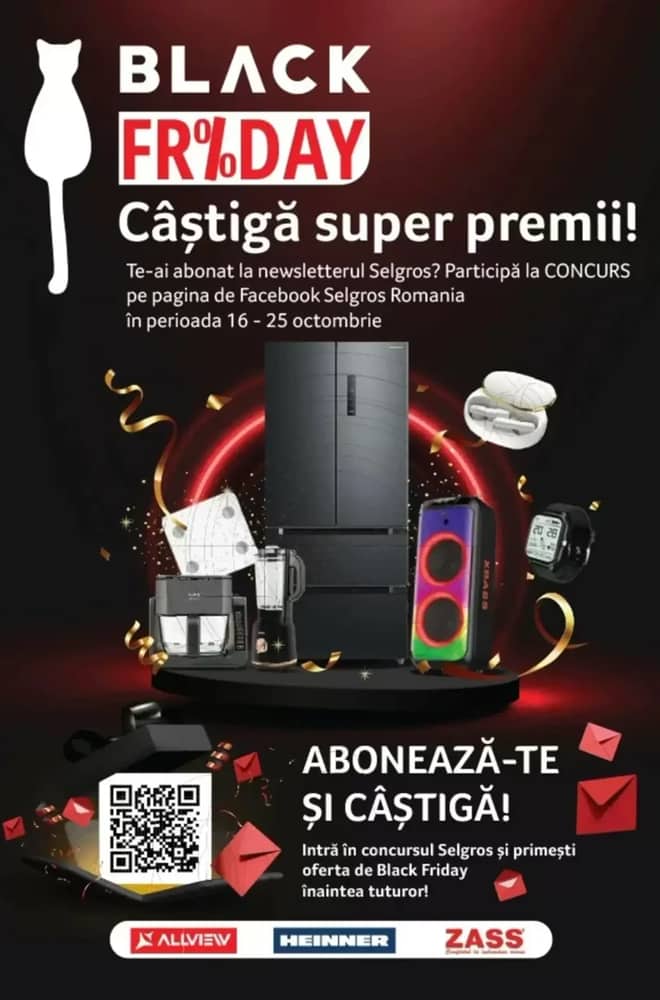 Coperta catalogului Selgros, valabil 20–25 octombrie 2026