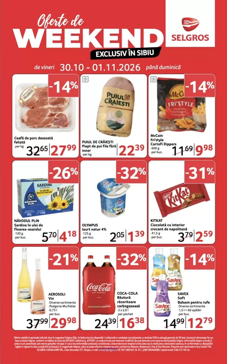 Catalog Selgros, pagina 1 din 1
