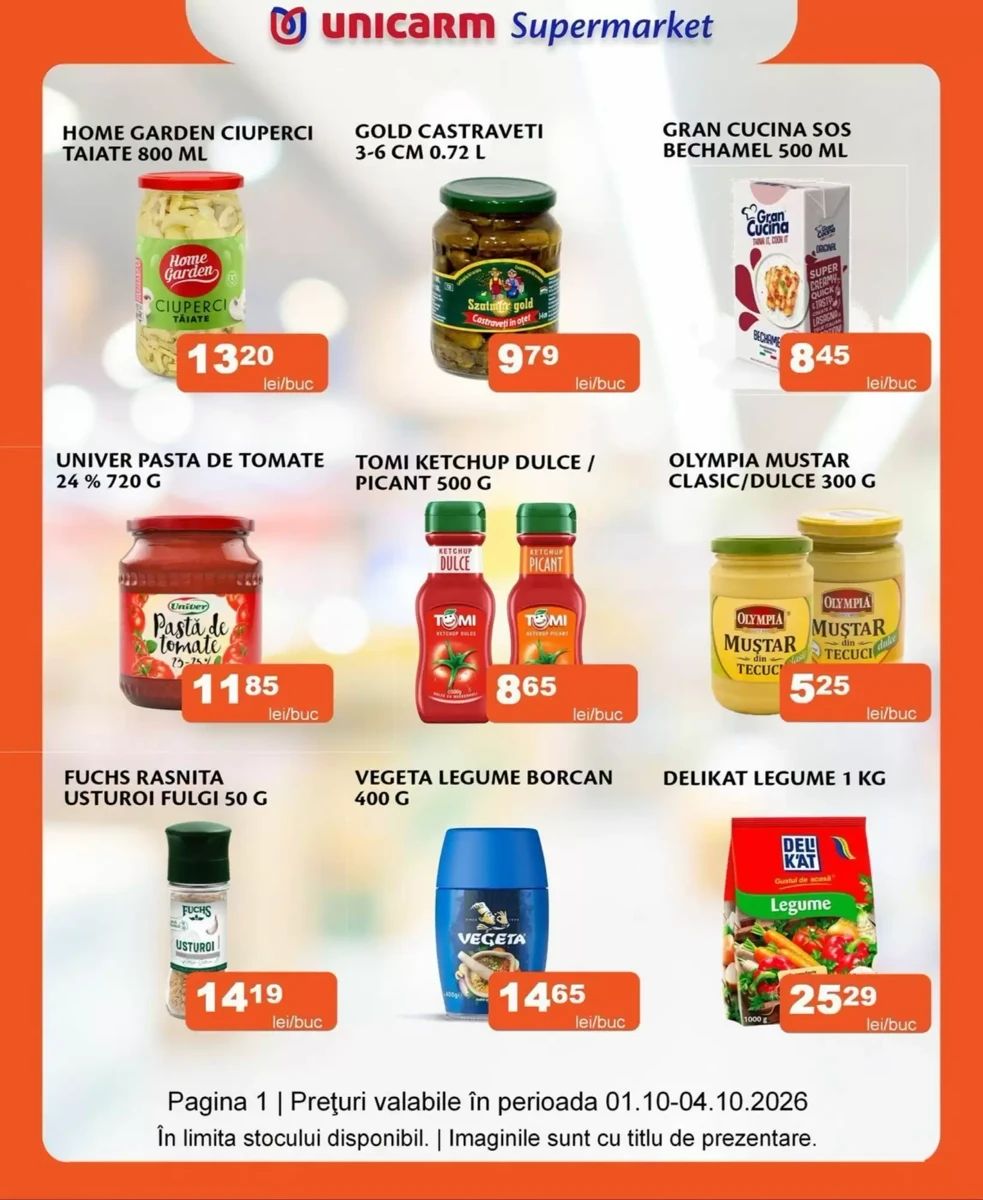 Catalog Unicarm, pagina 1 din 9