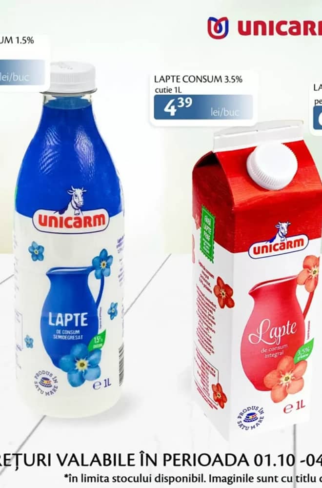Coperta catalogului Unicarm, valabil 1–4 octombrie 2026