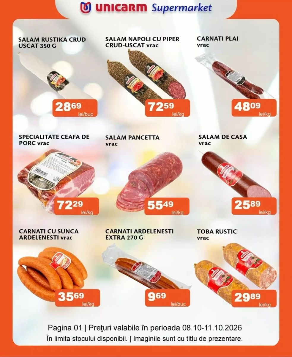 Catalog Unicarm, pagina 1 din 2