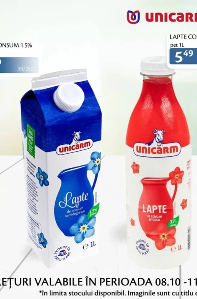 Coperta catalogului Unicarm, valabil 8–11 octombrie 2026