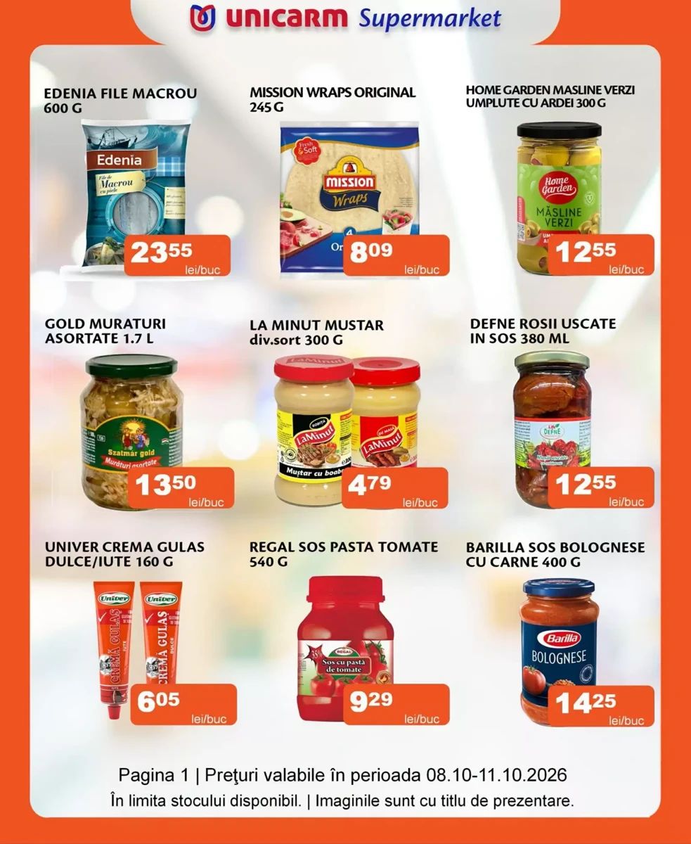 Catalog Unicarm, pagina 1 din 9