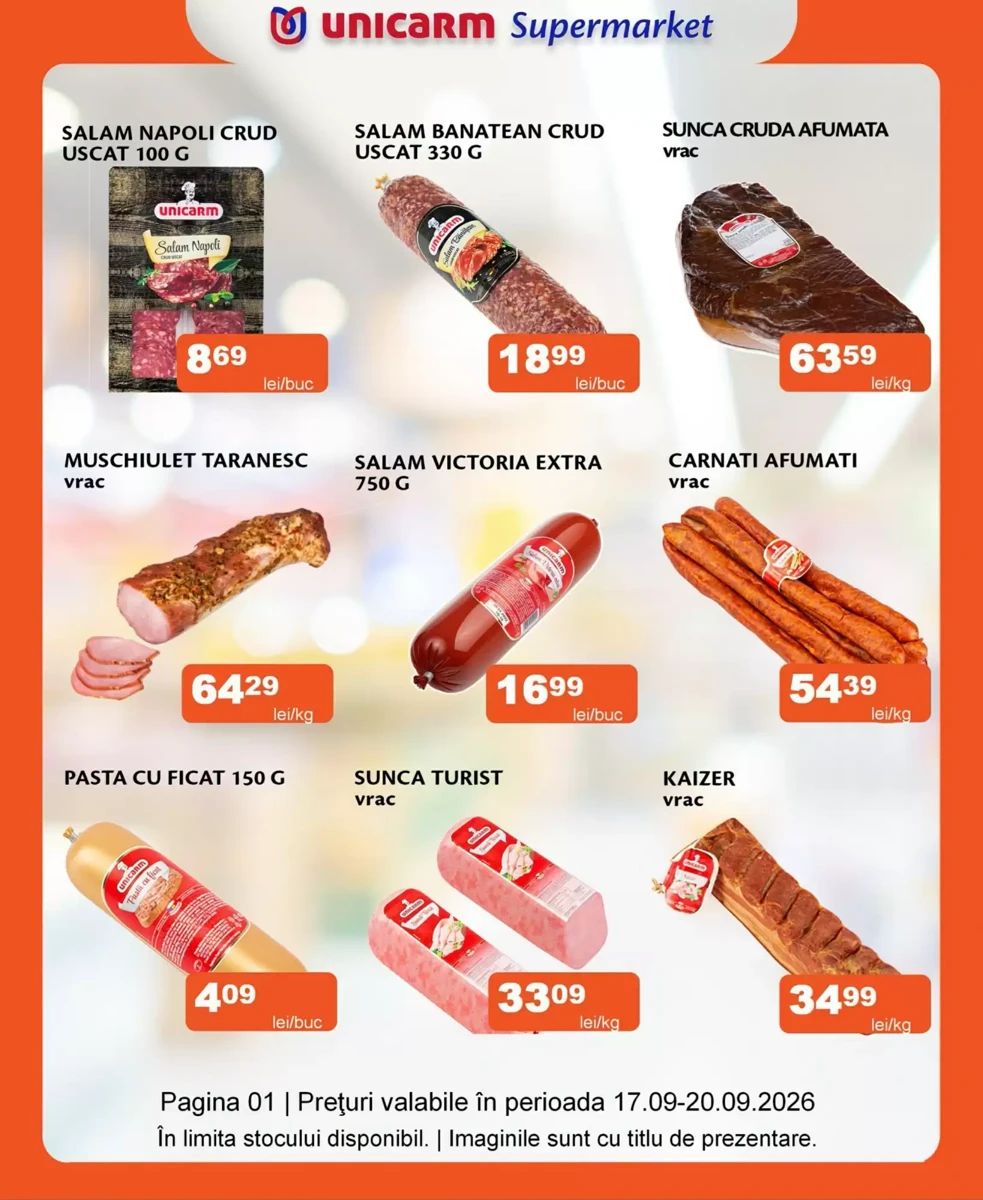 Catalog Unicarm, pagina 1 din 2