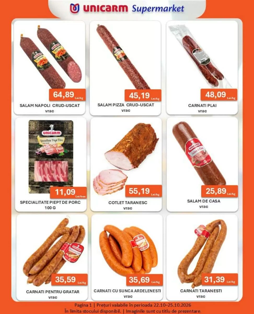 Catalog Unicarm, pagina 1 din 2
