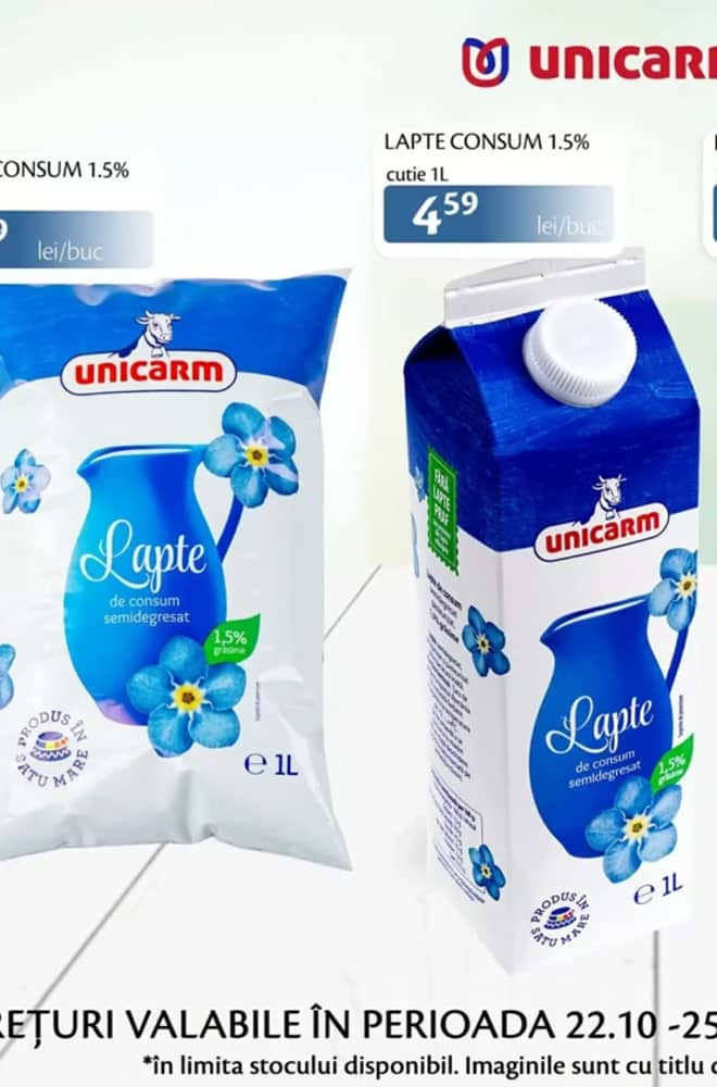 Coperta catalogului Unicarm, valabil 22–25 octombrie 2026