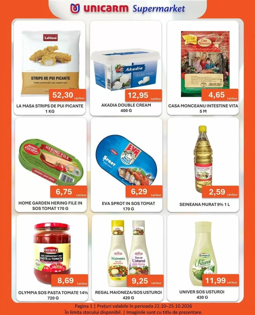 Catalog Unicarm, pagina 1 din 9