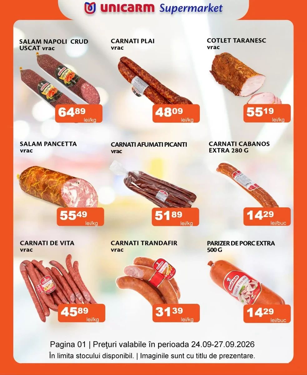 Catalog Unicarm, pagina 1 din 11