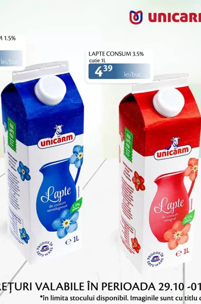 Coperta catalogului Unicarm, valabil 29 octombrie 2026 – 1 noiembrie 2026