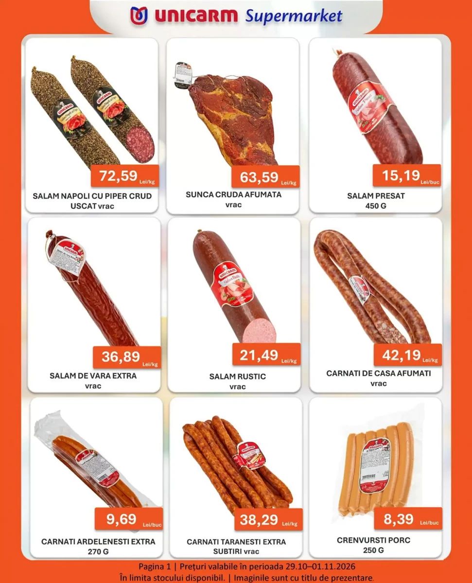 Catalog Unicarm, pagina 1 din 10