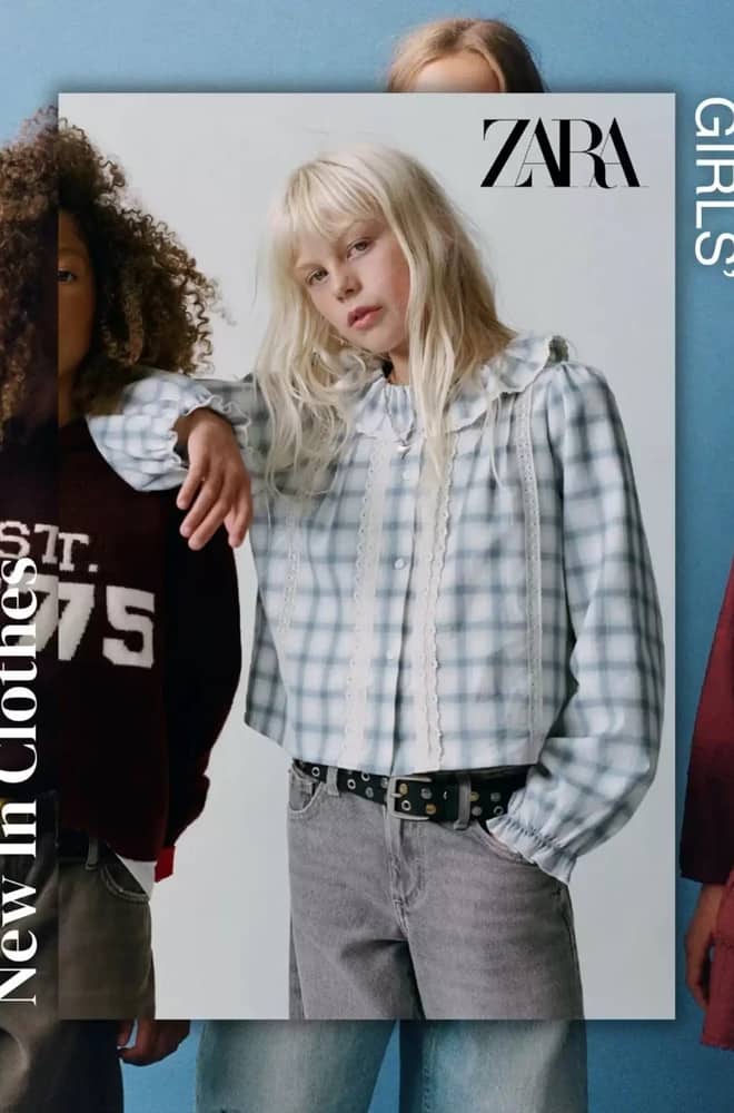 Coperta catalogului Zara, valabil 1–31 octombrie 2026