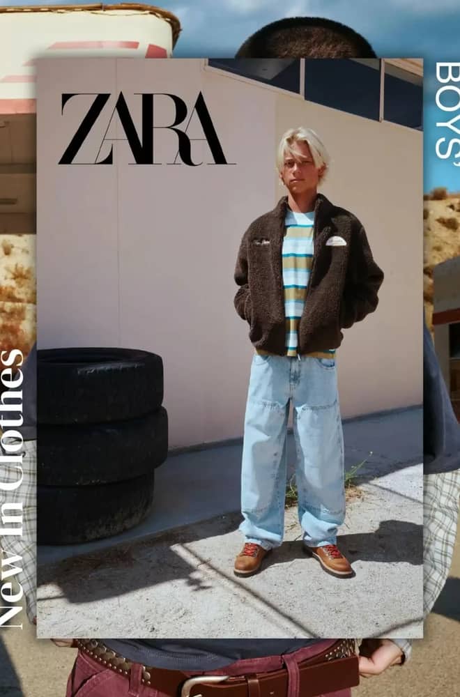 Coperta catalogului Zara, valabil 1–31 octombrie 2026